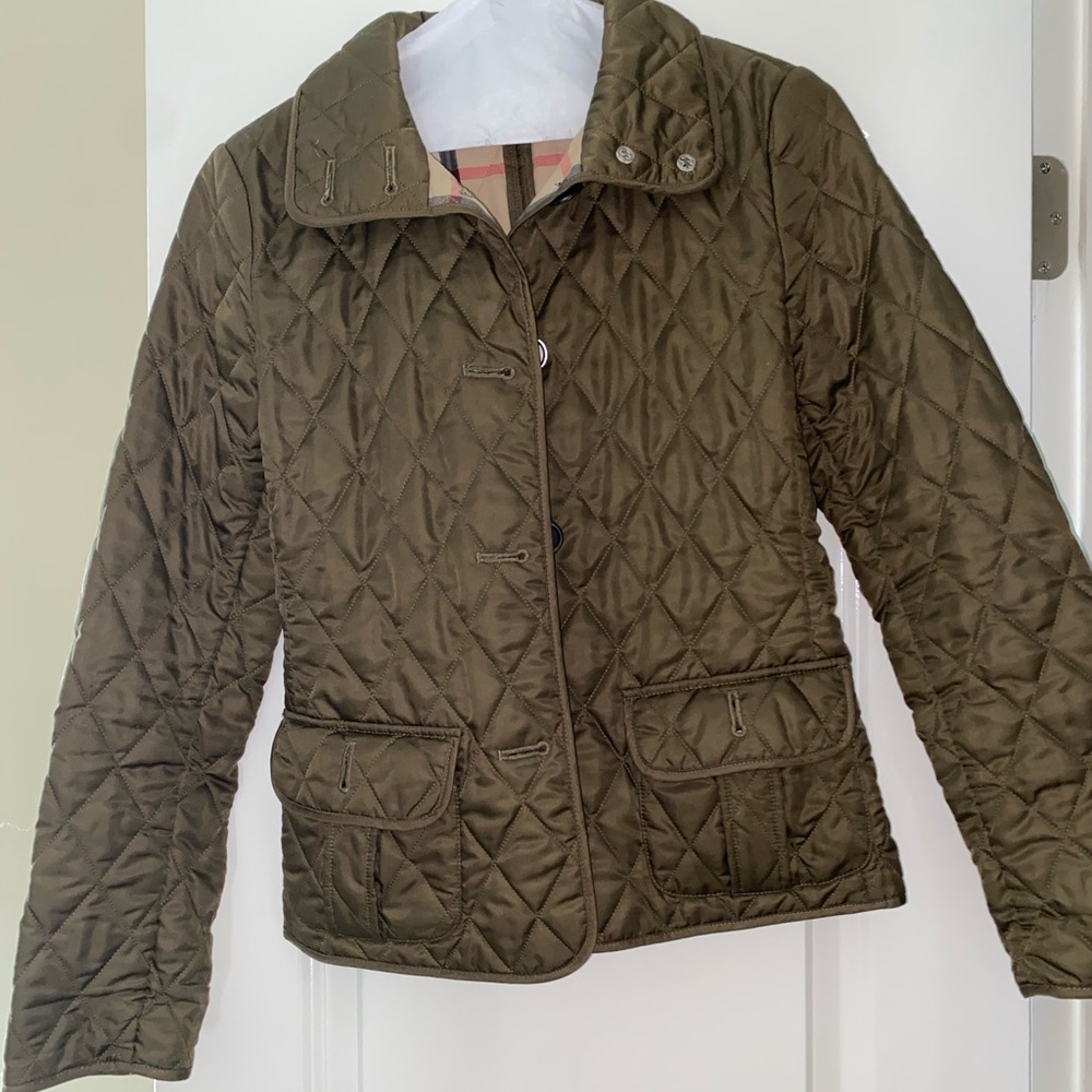 Burberry Brit Olive Green Jacket